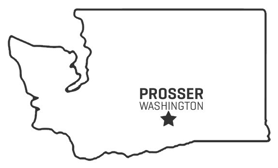 Prosser WA Map